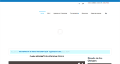 Desktop Screenshot of cec.org.co